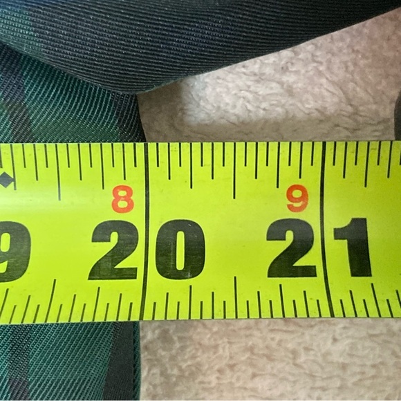 Tuckernuck Ruffle Reagan Button Down Shirt Blouse-Women’s M & L-Green/Black-NEW - Picture 9 of 15